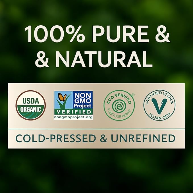 Organic Jojoba Oil for Skin, Hair & Face (8oz) | 100% Pure, Natural Cold Pressed-FemmiqueWomen