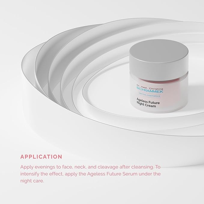 Ageless Future Night Cream (1.7 fl oz) - Skin Improving Anti-Aging Night Care – Regenerating Night Cream - with Vitamin A - Skin Care - Dr. Schrammek-FemmiqueWomen