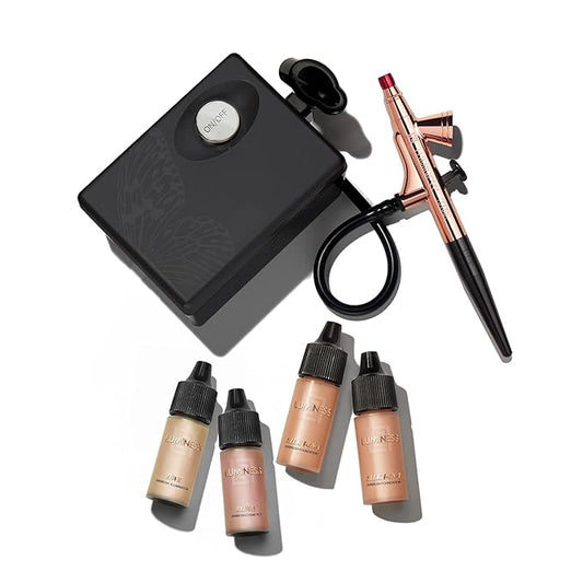 Luminess Air Everyday Airbrush System with Makeup Starter Kit, Tan, Fair-FemmiqueWomen