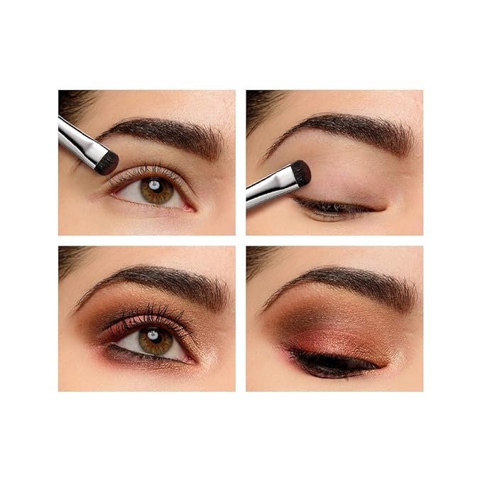 Eyeshadow Smudge Brush, EIGSHOW Short Shader Precision Makeup Brush High-End for Creasing & Cat Eye Makeup, Premium Quality, Cruelty-Free (E806)-FemmiqueWomen