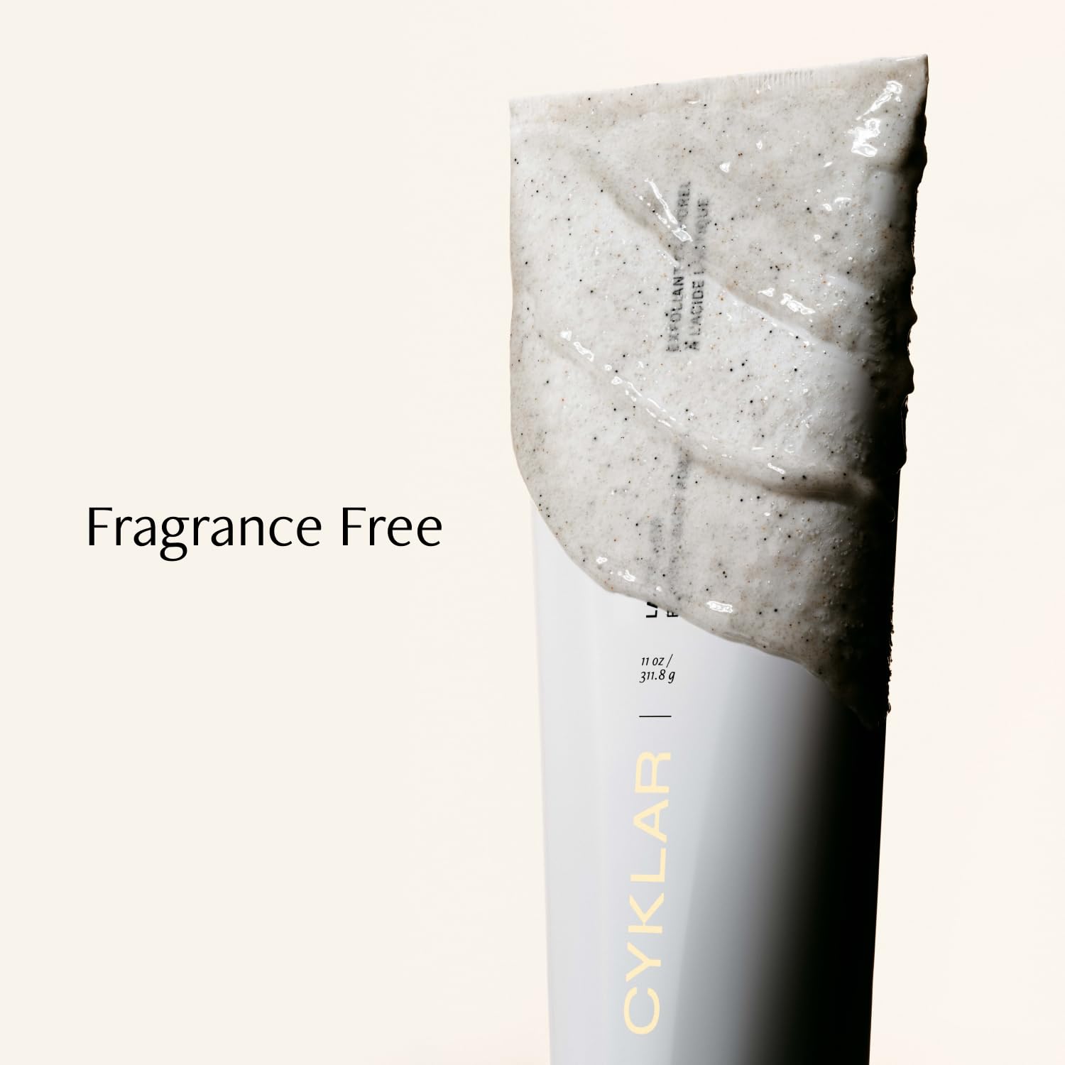 Lactic Acid Foaming Body Polish – Exfoliating Body Wash with Chemical & Physical Smoothers – Includes Glycerin Hydration, Mandelic Acid & Volcanic Pumice. Fragrance-Free, 11 fl oz-FemmiqueWomen