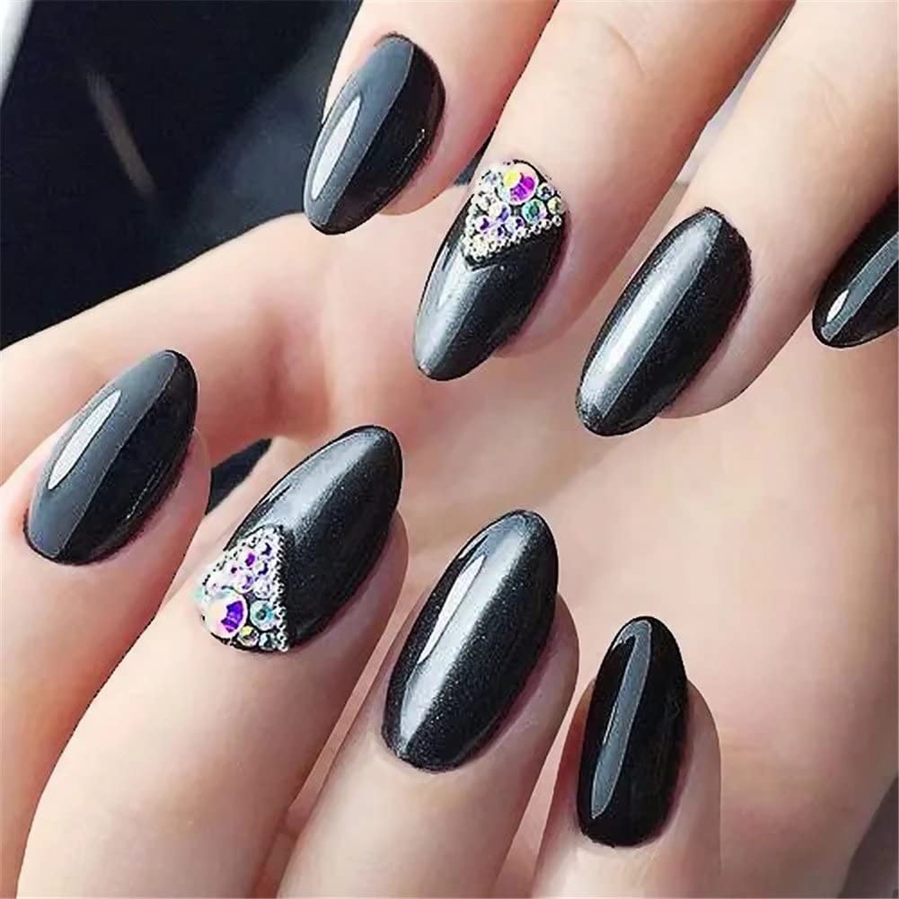 3000 Pieces SS12 3mm Flatback Rhinestones Clear Glass Round Gems Crystals for Nail Art DIY Crafts Clothes Shoes Bags （Dark Green）-FemmiqueWomen