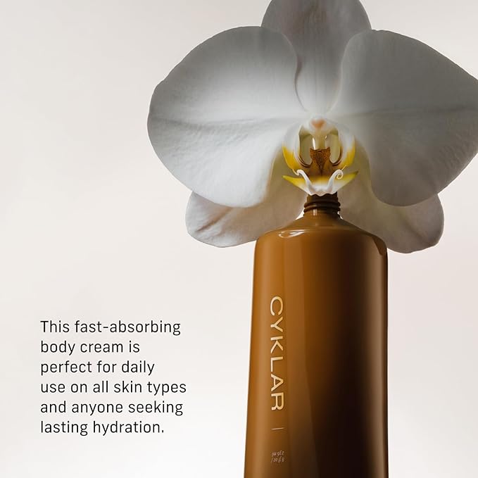 Nutrient Rich Body Cream. Vanilla Verve Nourishing Moisturizer with Niacinamide and Banana Flower Extract. Deep Hydration, Thick Body Lotion, Dry Skin Cream for Women and Men, 8 Fl Oz-FemmiqueWomen