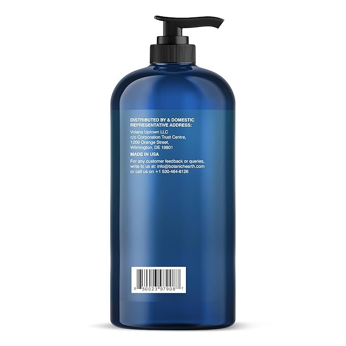 Botanic Hearth Rosemary Shampoo 16 Oz | Rosemary Oil Shampoo De Romero For Hair Growth With Biotin & Mint | Sulfate Free,Thicker & Fuller Hair | Deep Cleansing & Nourishing-FemmiqueWomen