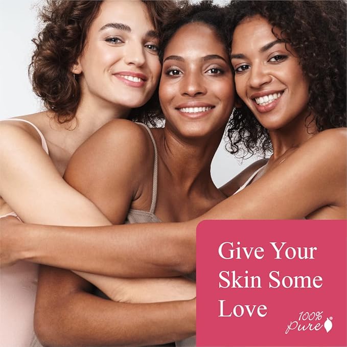 100% PURE Healthy Foundation Full Face Coverage Makeup, Liquid Matte Finish with Anti-Aging Benefits - Vegan Gorgeous Fruit Pigmented Toffee Color (Tan with Neutral Undertone) - 1 Fl Oz-FemmiqueWomen