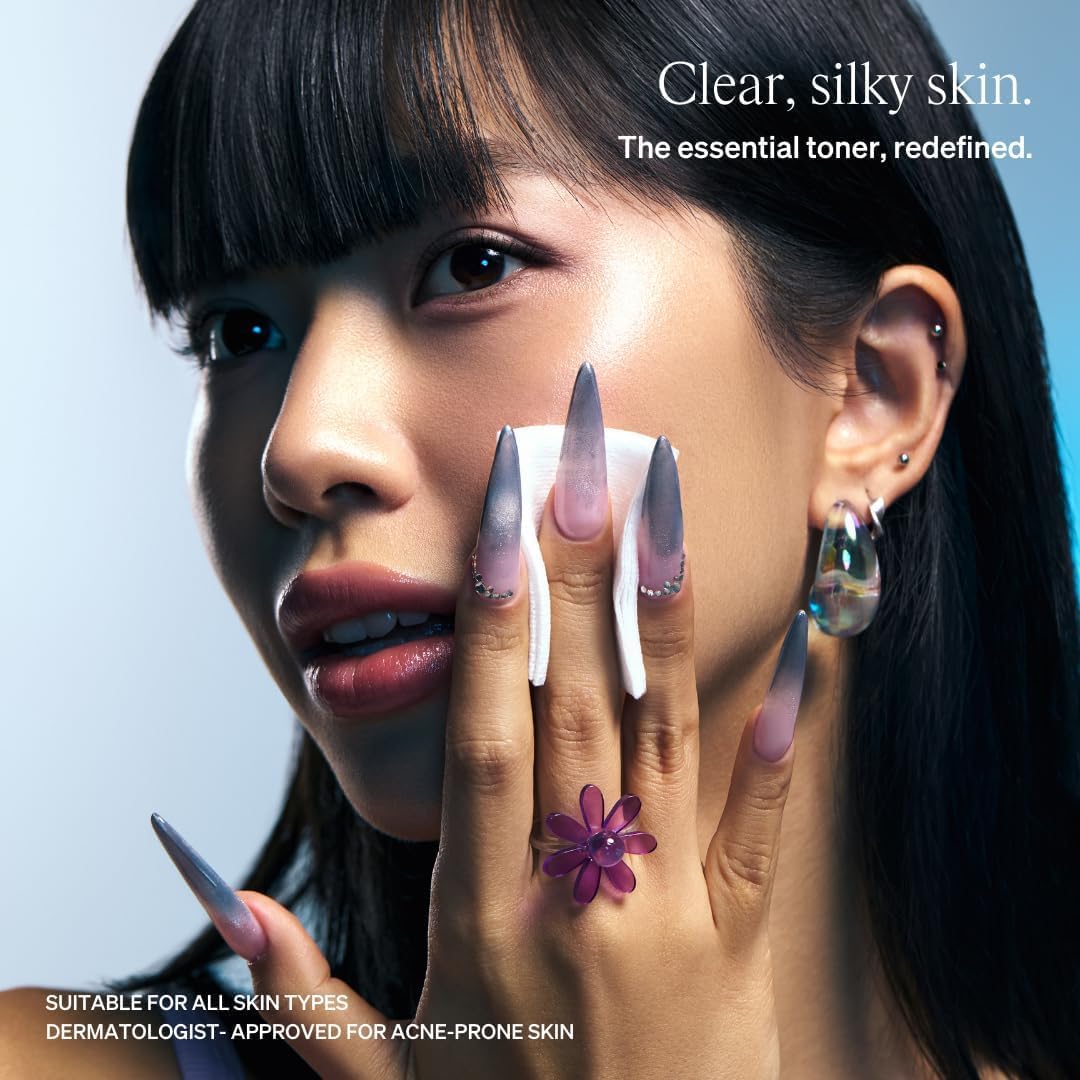 Square One Soothing Toner for Sensitive Skin with Calming CICA, Tea Tree, Anti-Sebum, Antioxidants, AHA, PHA, Niacinamide, Vegan, Cooling, Fragrance-Free | 5.07 fl oz ✦ 150ml-FemmiqueWomen