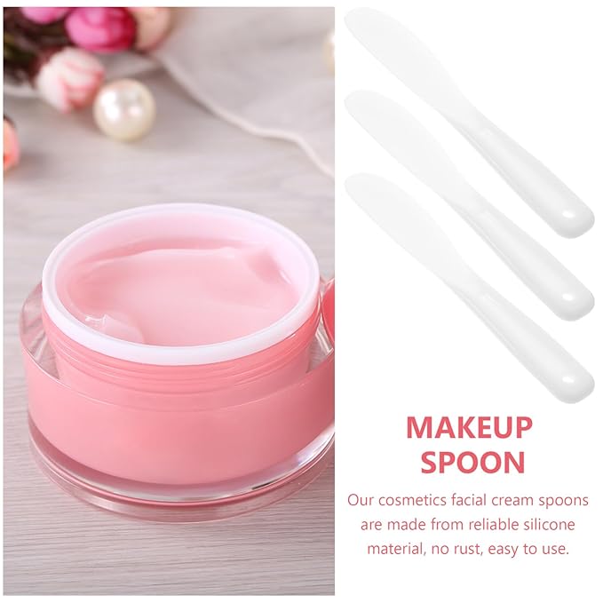 10Pcs mask stick tool stick cosmetic spatulas facial mud applicator spatulas stick facial cream scoops stirring rod makeup spatulas Multifunction white eye cream-FemmiqueWomen