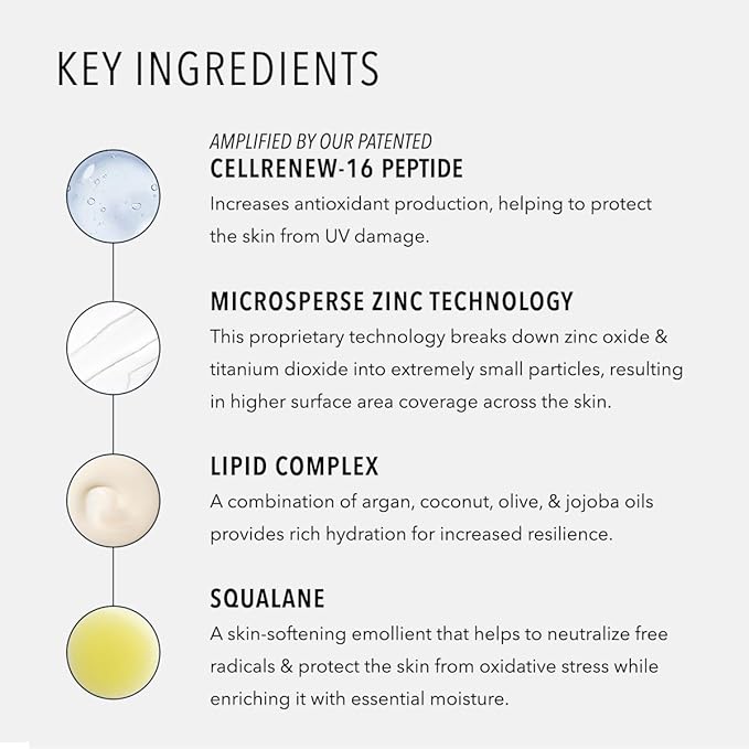 HydroPeptide Solar Dew Sheer Mineral Melt SPF30 Facial Moisturizer, Sunscreen & Primer, 1.35 Ounce-FemmiqueWomen