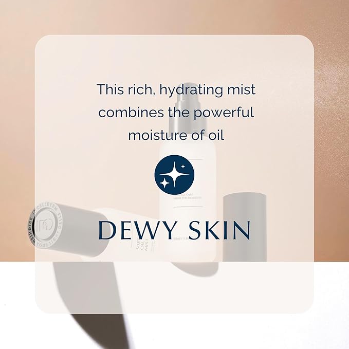 INCELLDERM Riman Vieton Oil Mist | 50ml | Bi-Phasic Hydration with Camellia Seed Oil & Seaberry Water | Korean Skincare Mist for Moisture, Balance & Radiance | Natural Facial Spritz Moisturizer-FemmiqueWomen