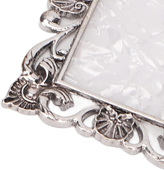 2pcs Resin Nail Art Palette, Nail Art Painting Palette Gold Silver Copper Mixed Color Vintage Photography Props Nail Gel Color Makeup Display Board Nail Art Cosmetic Mixing Tools-FemmiqueWomen