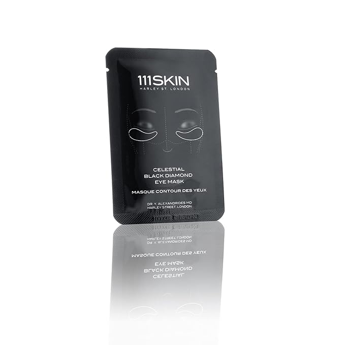 111SKIN Black Diamond Eye Edit| Gift Set of Celestial Black Diamond Eye Cream, Eye Masks and Contour Gel | Tighten & Lift Eye Area | Botox Alternative-FemmiqueWomen