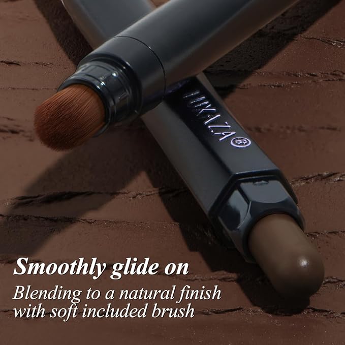 10PCS Eyeshadow Stick,Shimmer And Matte Brown Metallic Cream Eyeshadow Pencil Crayon with Smudge-proof & Waterproof,Eye Brightener Stick-FemmiqueWomen