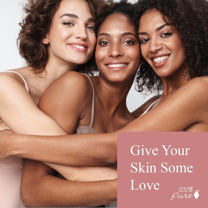 100% PURE Pretty Naked Makeup Palette All in One Compact 3 Eyeshadow, Blush, Face Highlighter, Fruit Pigmented Natural Nude, Neutral Looks for All Skin Types - Vegan (Soft, Neutral Tones)-FemmiqueWomen