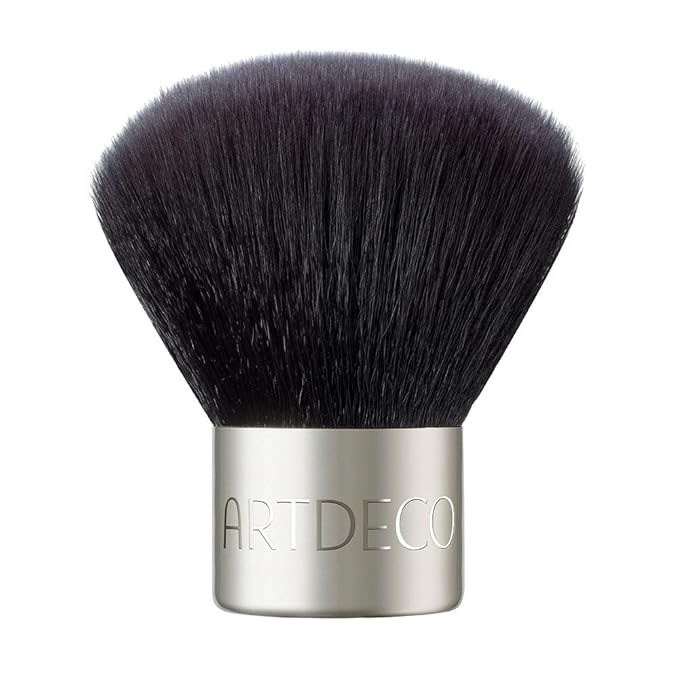 ARTDECO Mineral Powder Foundation Brush - Kabuki Brush with Vegan Bristles for Flawless Coverage, Perfect for Face Powder - Ideal Makeup Tool for a Radiant Finish-FemmiqueWomen