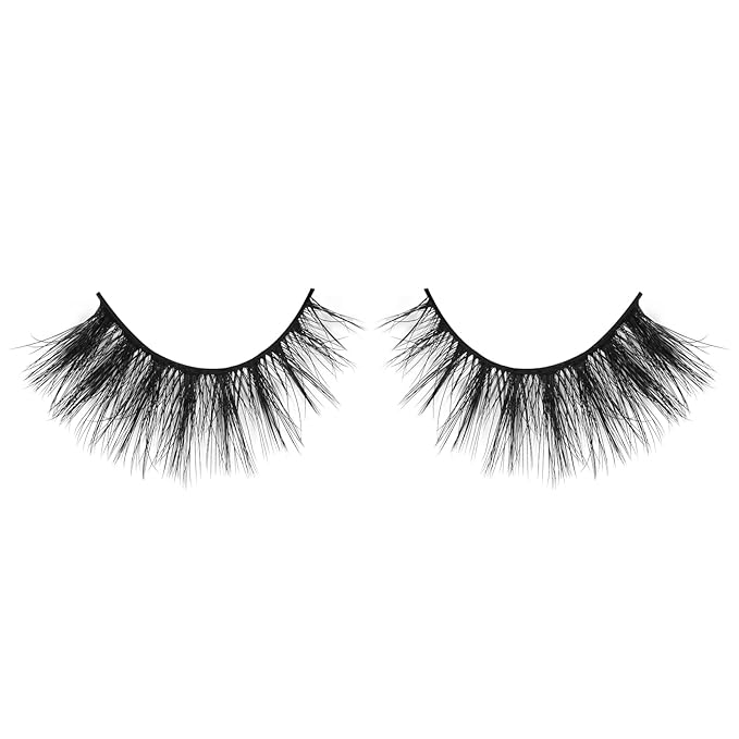 Onlyall Lashes Mink False Eyelashes Natural Wispy Lashes Soft Faux Mink Lashes Fluffy False Lashes 16MM A04-FemmiqueWomen