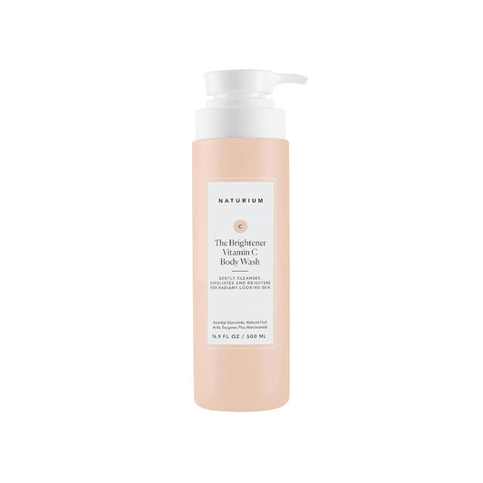 Naturium The Brightener Vitamin C Body Wash, Gentle Cleanser for Smoother-Looking Skin, Removes Dirt, Oil & Other Impurities, 16.9 oz-FemmiqueWomen