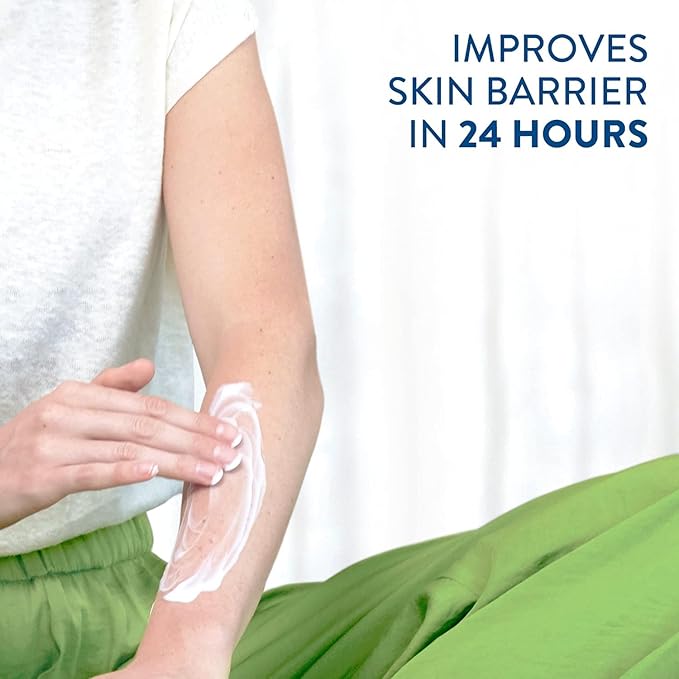 Cetaphil Face & Body Moisturizer, Hydrating Moisturizing Lotion for All Skin Types, Suitable for Sensitive Skin, NEW 8 oz Pack of 3, Fragrance Free, Hypoallergenic, Non-Comedogenic-FemmiqueWomen