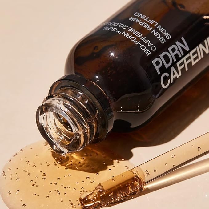 IOPE BIO-PDRN Caffeine Shot Serum | 38% Plant-Based Vegan PDRN & 20,000ppm Caffeine & Niacinamide in a Bottle, Plumping Skin, Intense Lifting and Firming, Korean Skincare, 1.01 Fl Oz-FemmiqueWomen