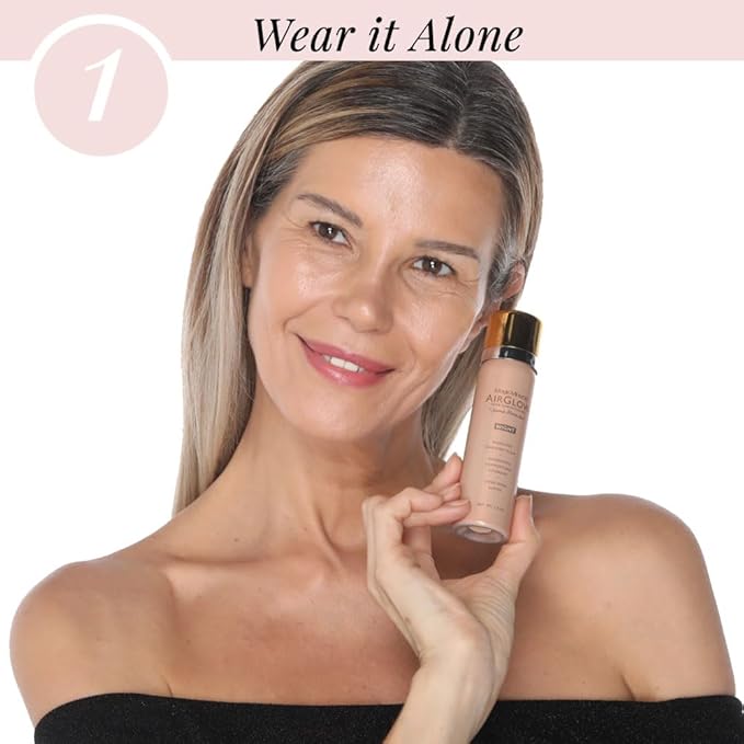 Jerome Alexander MagicMinerals AirGlow Tinted Highlighting Night Mist, Illuminating Airbrush Tinted Moisturizer Spray | Bronze Glow-FemmiqueWomen