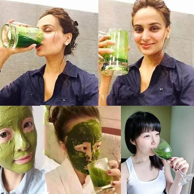 2PCS Glossy Pink Lip Balm dark Remove Dark Lips Product Nourishes Lightens Lip Lines Moisturizes Exfoliates Basic Repair Lip Care (Green)-FemmiqueWomen