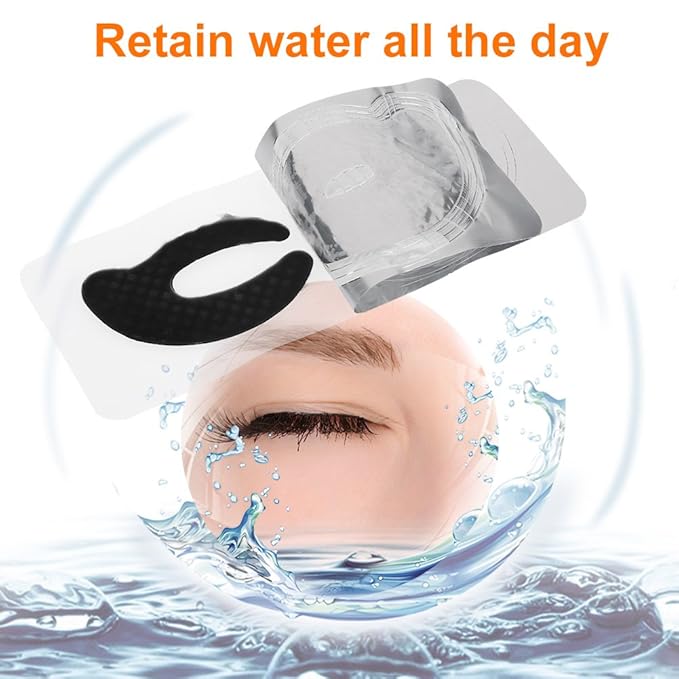 20 Pairs Eye Hyaluronic Acid Eyes Patches for Dark Circle, Puffy Eyes, Wrinkles, Eye Bags, Puffiness Bamboo Charcoal Eye Skin Care Pads Anti-aging-FemmiqueWomen