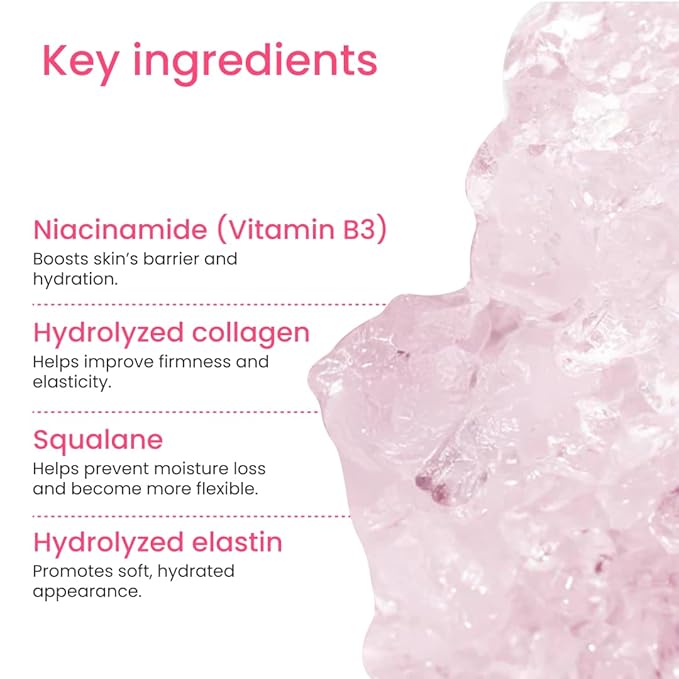 QUIA Collagen Jelly Cream – Lightweight Gel Moisturizer for Glowing, Plump Skin – With Niacinamide and Peptides – Korean Skincare for Daily Hydration-FemmiqueWomen