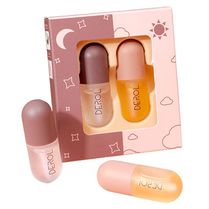 2Pcs Lip Plumper Set,Lip Plumper,Natural Lip Plumper kit,Day and Night Lip Plumper-FemmiqueWomen