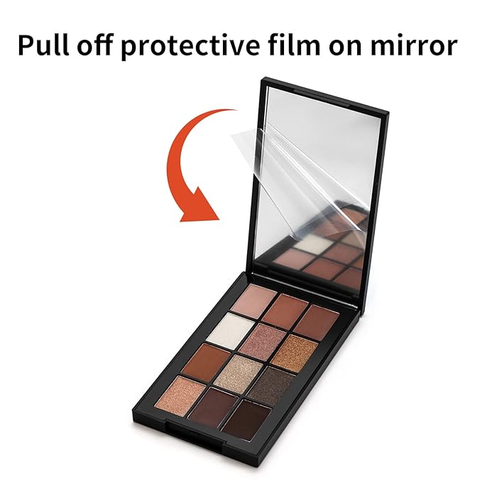 12 Colors Eyeshadow Palette Makeup Shades Nude Matte Shimmer Glitter Pigment, Pro Long Lasting&Waterproof Highlighting Makeup Palette,Ideal Gift(Natural Credential)-FemmiqueWomen