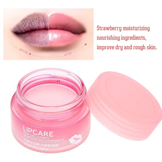 20g Lips , Moisturizing Lips Lip Lips, Lightening Lips, Delicate Lips Moisturizing Lip , Nourishing Moisturizing Lips Lines Anti Aging Lips Care-FemmiqueWomen