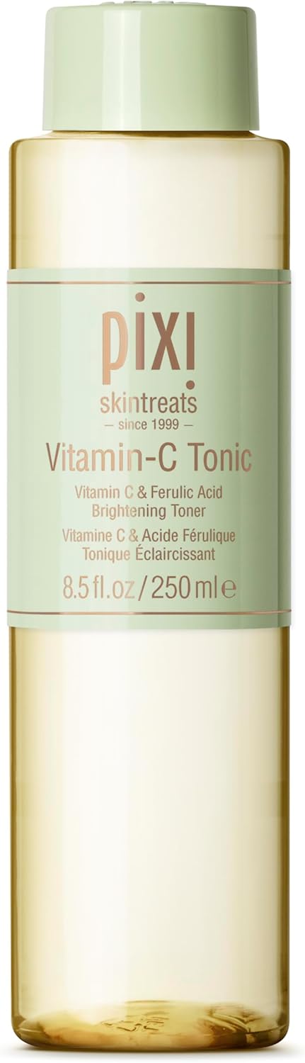 Pixi Vitamin-C Tonic,Brightening & Soothing Facial Toner, Boost Skin Luminosity, Infused with Vitamin-C & Ferulic Acid, Alcohol Free Daily Toner (250ml / 8,5 fl oz)-FemmiqueWomen