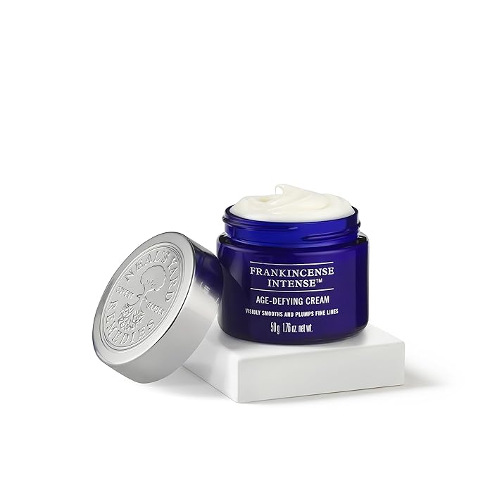 Neal's Yard Frankincense Intense Age Defying Cream with Carnauba Wax, Smoothes & Plumps Fine Lines & Wrinkles, Cruelty-Free, 50g-FemmiqueWomen