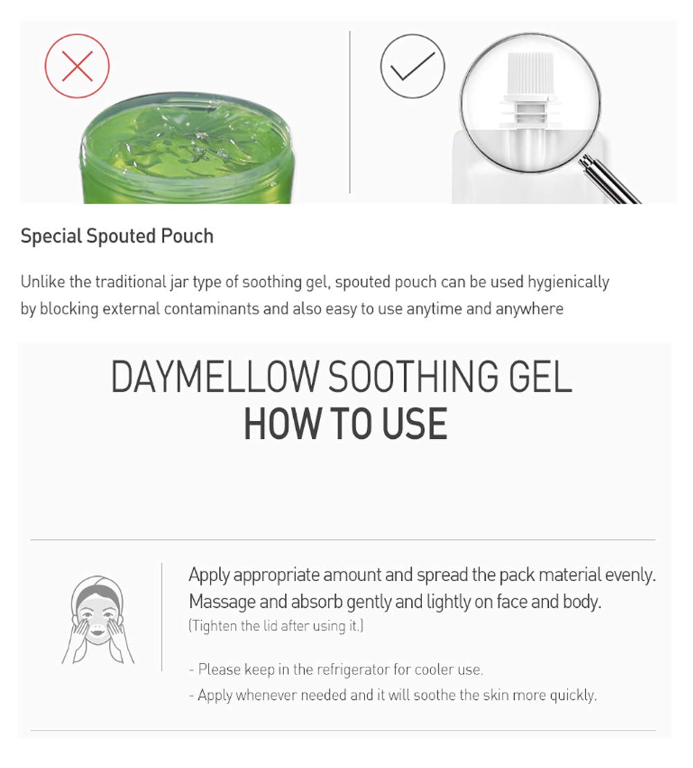 Daymellow] Vita Bamboo Soothing Gel 96% 300ml-FemmiqueWomen