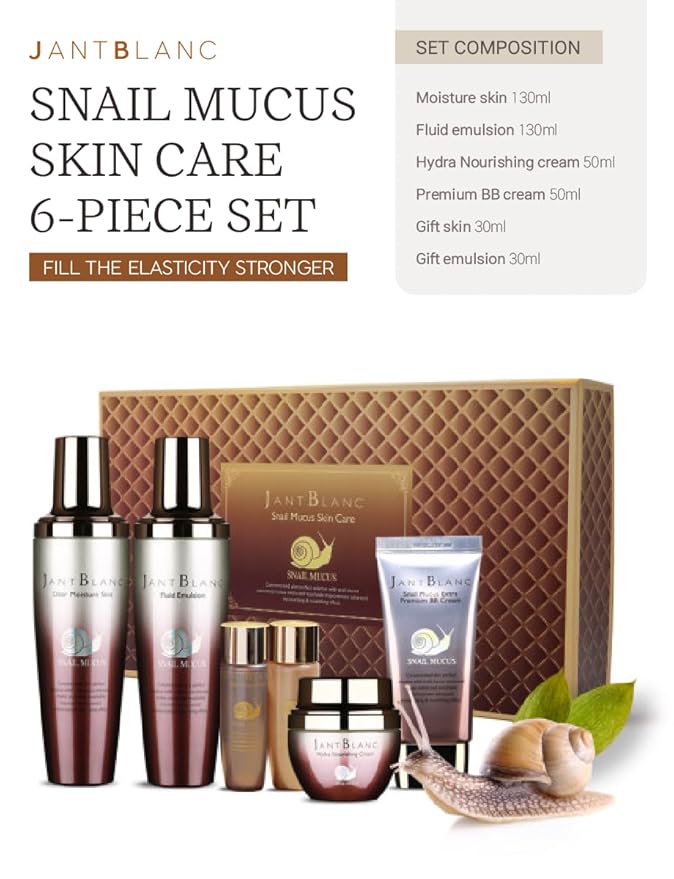 Jantblanc Snail -Mucus Skin Care Set (Skin Care 4 Set)-FemmiqueWomen