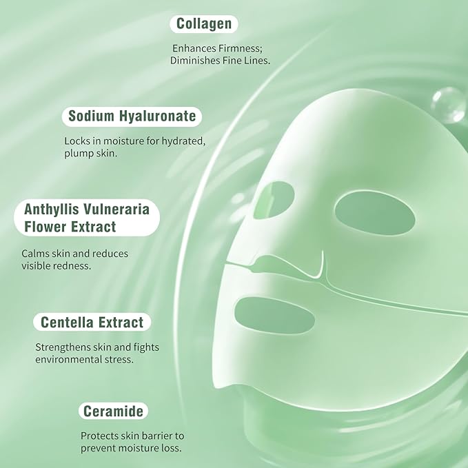 ISTON Overnight Hydrogel Face Mask for All Skin-FemmiqueWomen