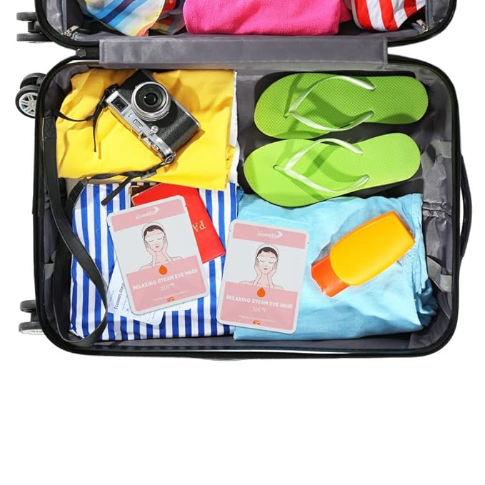 16 Pack Steam Eye Mask for Dry Eye Care - Bulk Disposable Heating Eye Mask for Dark Circles and Puffiness Relief Soothing Moisturizing Warm Eyes Care Pads Relax Therapy, Fragrance Free-FemmiqueWomen