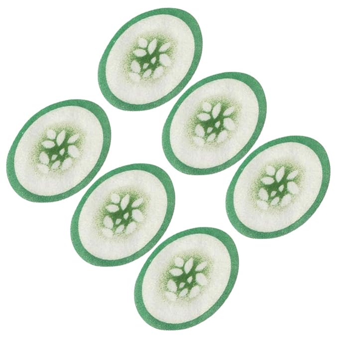 100pcs Under Eye Pads Disposable Cucumber Print Non-Woven Eye Patches Eyelash Pad DIY Eye Care Tool for Home Travel and Salon-FemmiqueWomen