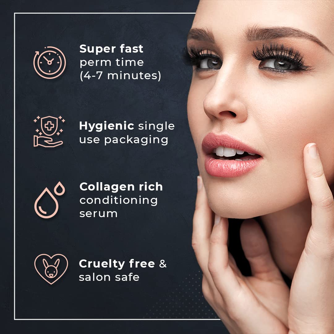 10 Sets Of Lash Lift & Brow Lamination Lotions For Professionals | Instant Perming, Lifting & Curling for Eyelashes & Eyebrows | Salon Results Lasting 6-8 Weeks | 10 Semi Permanent Treatments Supplies-FemmiqueWomen