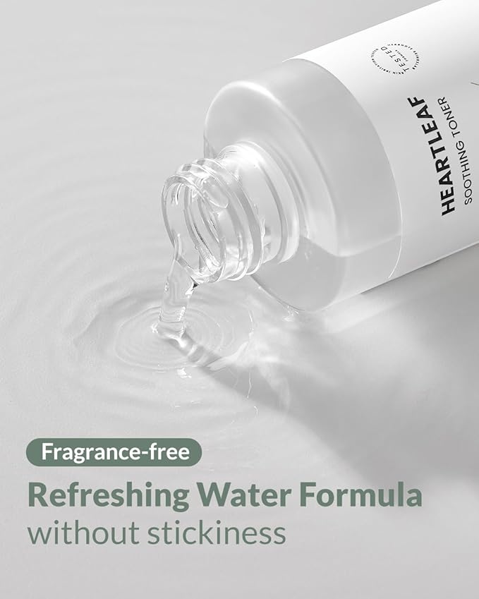 Heartleaf Soothing Moisture Toner - Low pH, 80% Heartleaf Extract, Enriched with Houttuynia Cordata & Green Tea, Clinically Tested, No Irritation - Ideal for Sensitive Skin, 6.76 f l. oz-FemmiqueWomen