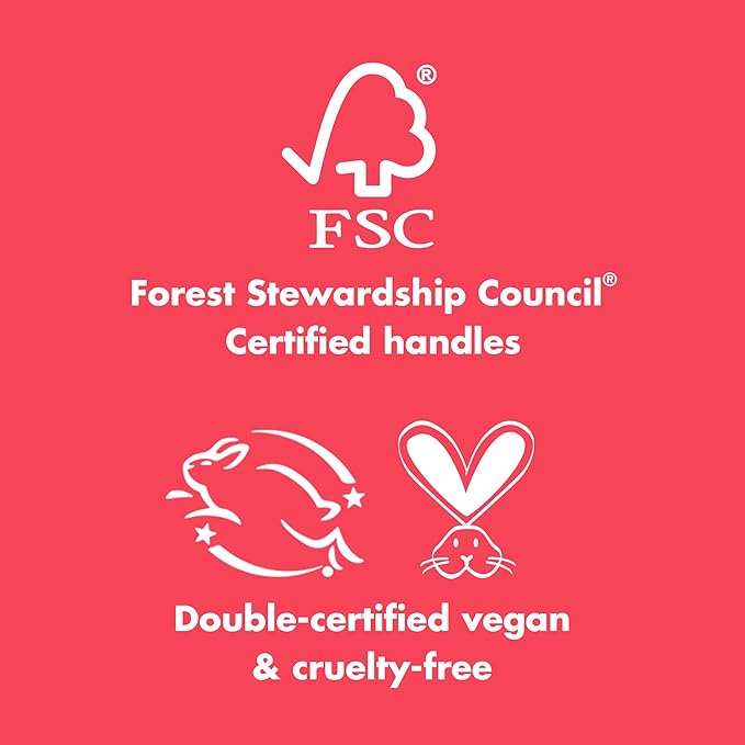 e.l.f. Complexion Perfection Brush Kit, 4-Piece Makeup Brush Set, Brushes For Foundations & Concealers, Vegan & Cruelty-Free-FemmiqueWomen