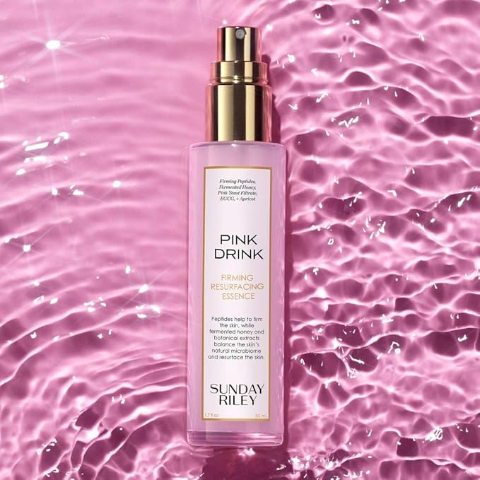 Sunday Riley Pink Drink Skin Firming Resurfacing Essence Face Mist-FemmiqueWomen