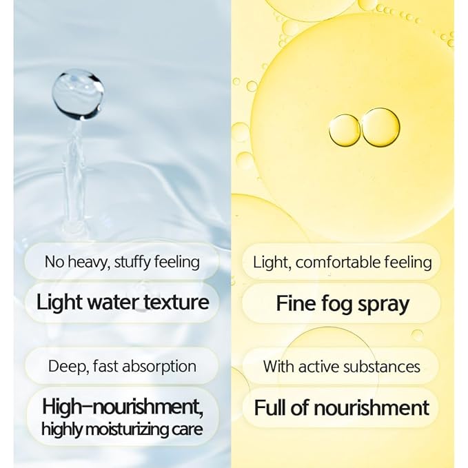 LALACHUU Glow Mist Serum – Hydrating & Soothing Face Mist Artemisia, Centella Asiatica, Evening Primrose, Korean Skin Care, Made in Korea, for Sensitive Skin (Radiance, 3.38 oz)-FemmiqueWomen