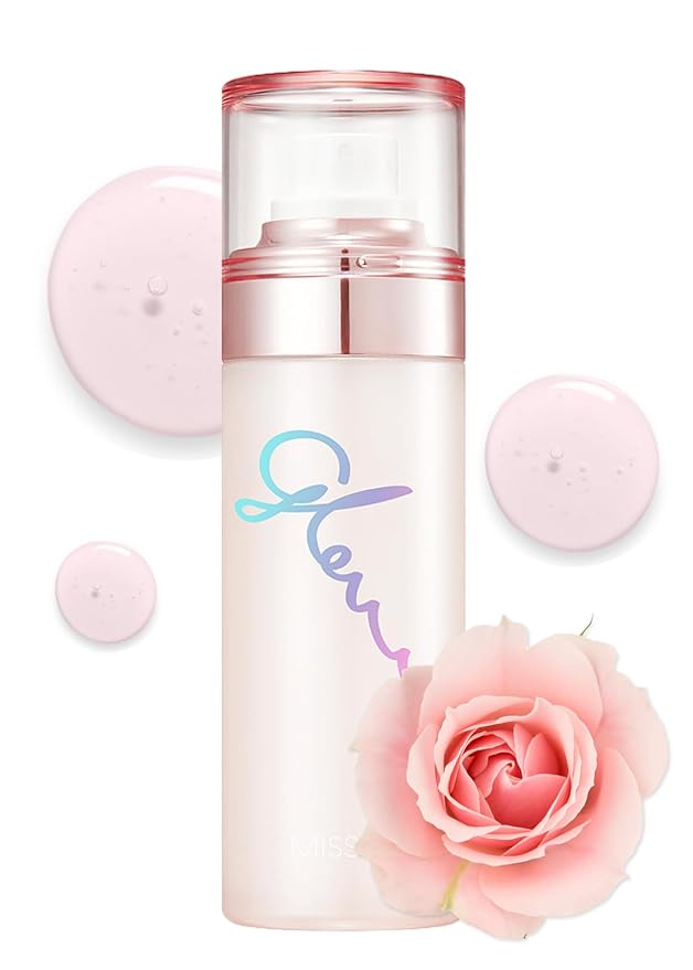 MISSHA Glow Skin Balm To Go Mist, 4-in-1 Hydrating, Refreshing, Makeup-Enhancing, Portable Dewy Glow Spray-FemmiqueWomen
