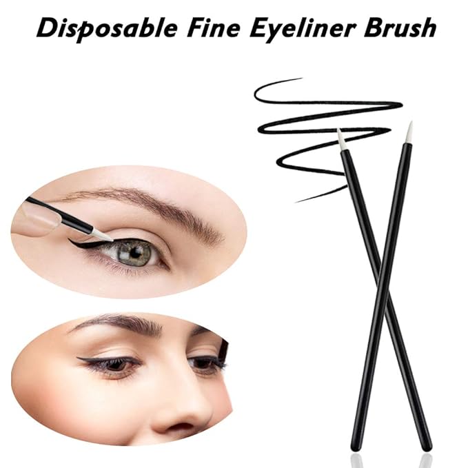 2 Styles Professional Makeup Palette with Spatula and 150 PCS Makeup Brush Kit, SourceTon Cosmetic Palette (5.9”x 3.9”) & Makeup Applicators (Mascara Wands, Lipstick Applicators, Fine Eyeliner Brush)-FemmiqueWomen