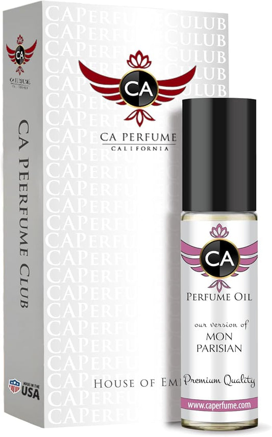 CA Perfume Impression of Mon Parisian for Women Fragrance Body Oil Roll-On 0.3 Fl Oz/10ml-FemmiqueWomen