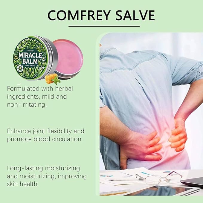 Miracle Balm, Organic Miracle Balm, Natural Ingredients, Relaxed and Comfortable for Legs, Arms, Back（2 pcs） AA-FemmiqueWomen