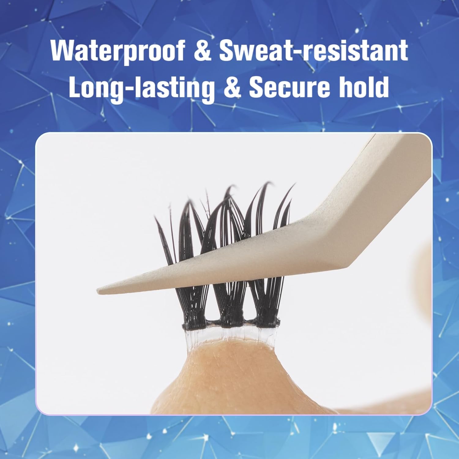 Self Adhesive Eyelashes Clusters Natural Look Wispy Press On Lash Clusters Pre Glued Eyelash Clusters Reusable No Glue Needed Lash Extensions-FemmiqueWomen