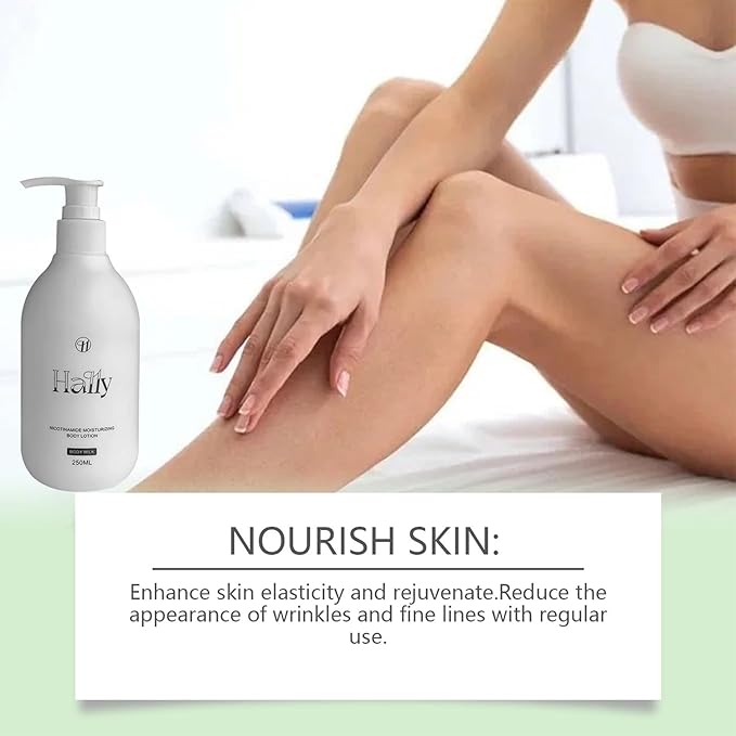 Body Lotion from Korea Whitening Remove Dark Spots, Original Niacinamide Whitening Body Lotion for Dry, Rough & Sensitive Skin, Moisturizing & Nourishing (2)-FemmiqueWomen