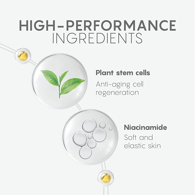 Beautyboost Hydro Booster Anti-Aging Cream W/Hyaluronic Acid, Cotton Stem Cells, Squalane & Niacinamide- 1.7 Fl Oz Gel-Cream Moisturizer for Extra-Dry Skin, Skin Elasticity, Quick-Absorbing-FemmiqueWomen