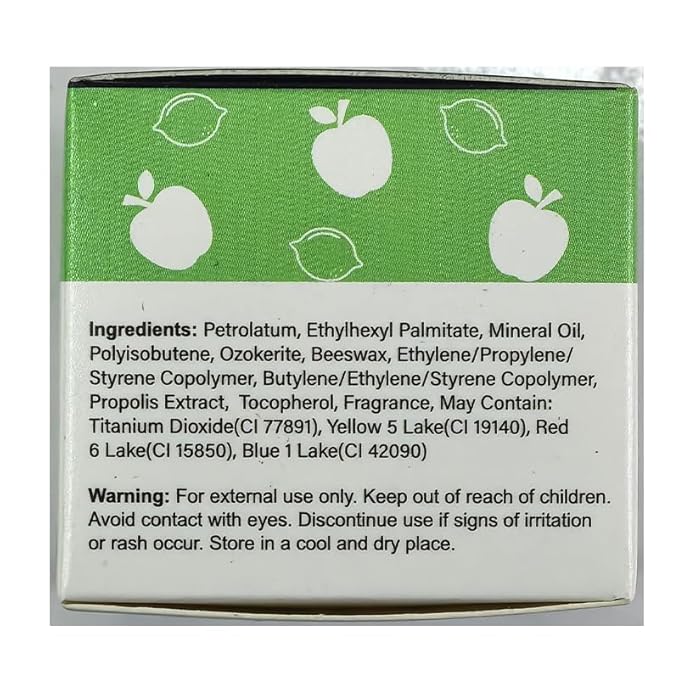 3 PCS Bee Lip Balm Lip Mask Honey Pot, Honey & Strawberry & Apple Lime Lip Mask Overnight Propolis Moisturizing Lip Balm with Stick,Hydrating Repair Lip Sleeping Mask,Prevention Dry and Cracked-FemmiqueWomen