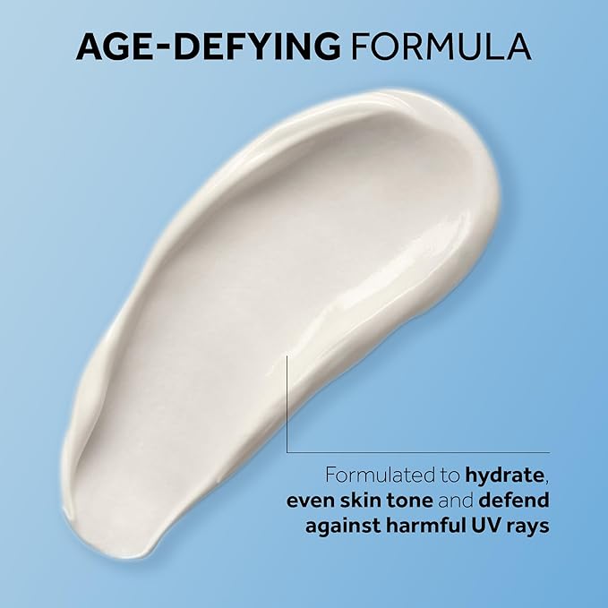 No7 Lift & Luminate Triple Action Face Cream - Fragrance Free Face Moisturizer with SPF 30 - Formulated with Anti Aging Collagen Peptides & Brightening Complex (2 Pack)-FemmiqueWomen